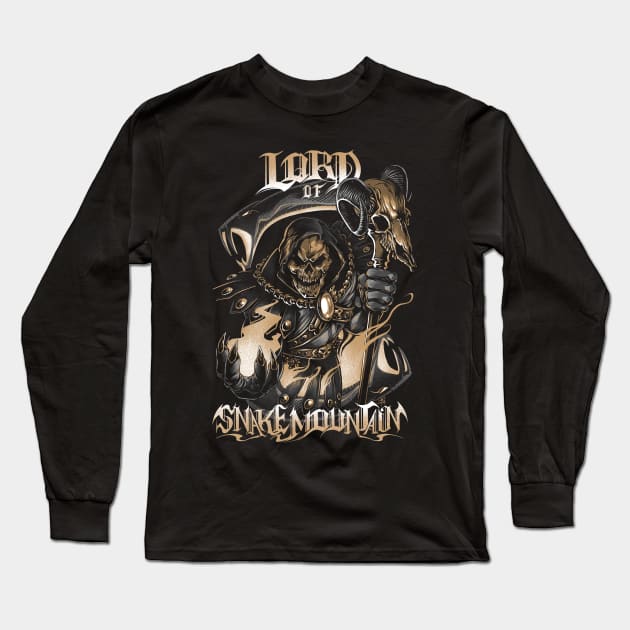 Lord of Snake Mountain Long Sleeve T-Shirt by BoBradshaw